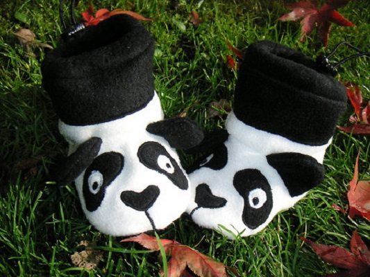 Bačkůrky/capáčky PANDA