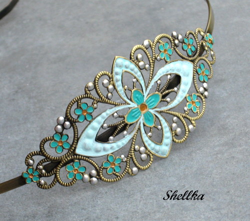 Čelenka filigránová 6