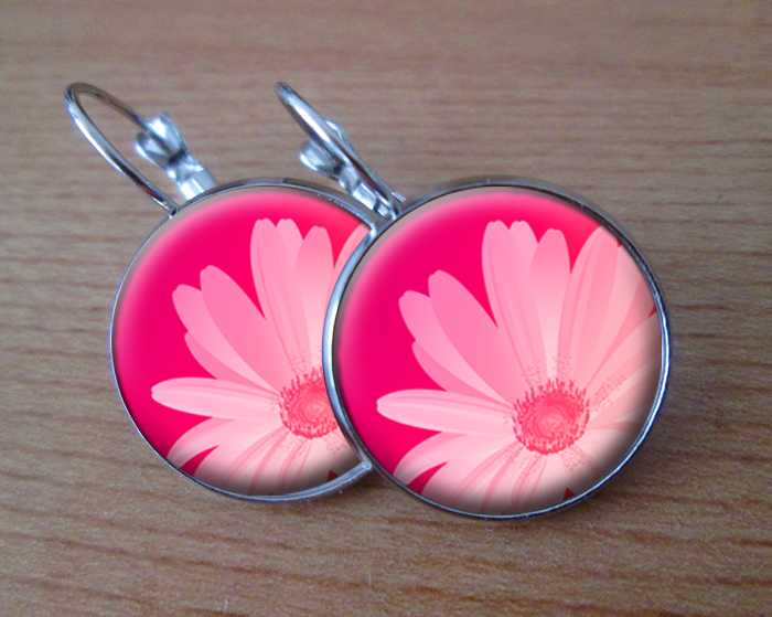 COOL VISACÍ NÁUŠNICE - Kopretinky