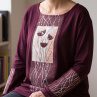 FUCHSIOVÁ (XL/XXL) - mikina, tunika