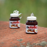 Nutella náušnice