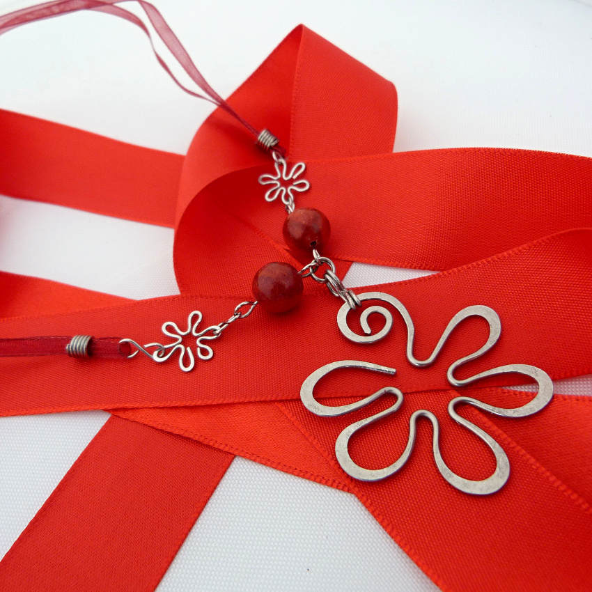 Náhrdelník Kytičky