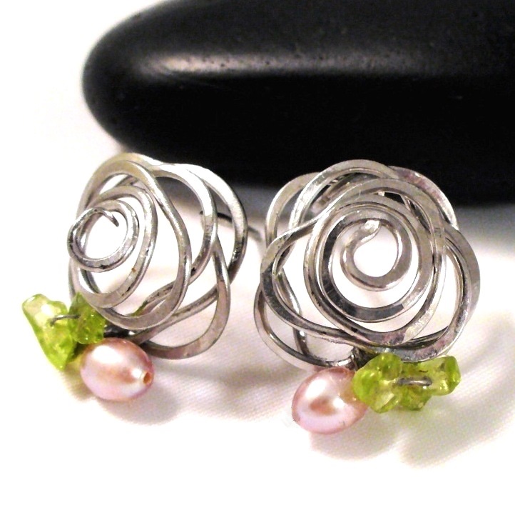 NÁUŠNICE / puzety Pro nevěstu