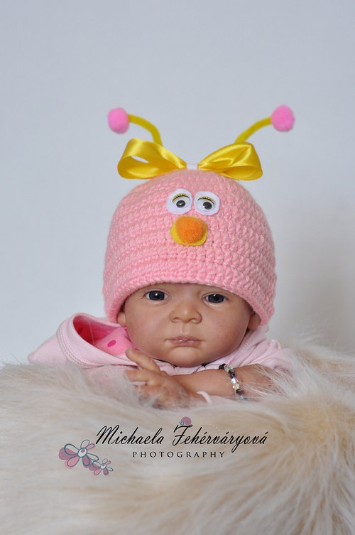 Háčkovaná čepička 