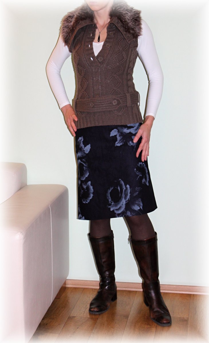 Sukně z rifloviny-celoroční vz.223