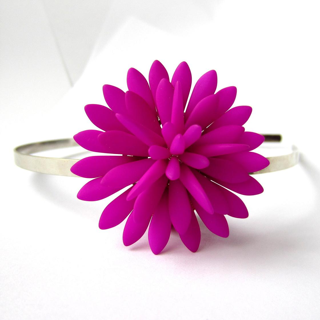 Svítící čelenka-fialová