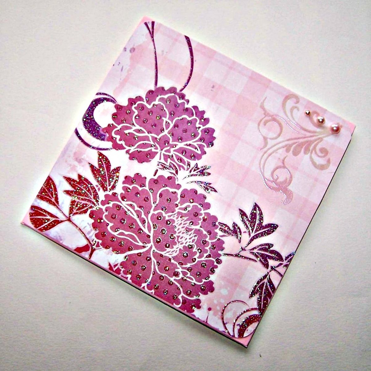 DVD Obal - Květiny růžové