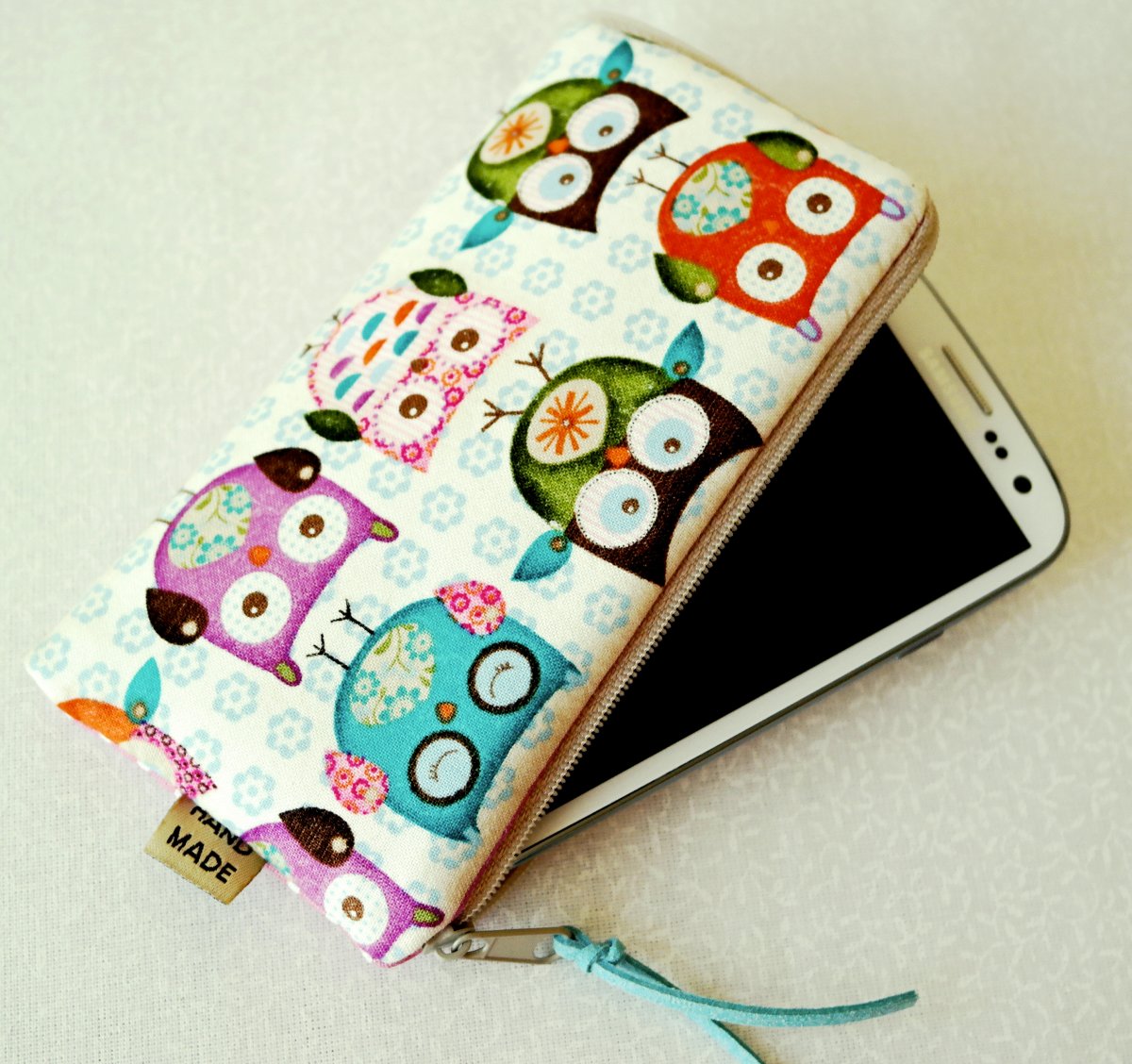 SOVIČKY FIALOVÉ - obal na mobil