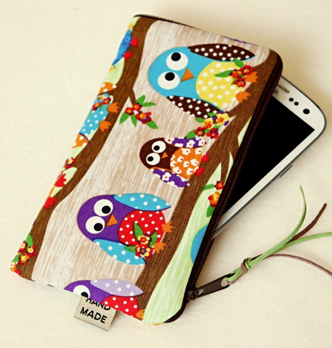 SOVY NA VĚTVI - ZAKÁZKA - obal na mobil Microsoft Lumia 640 