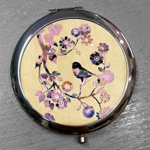 Zrcátko Ptáček na větvičce