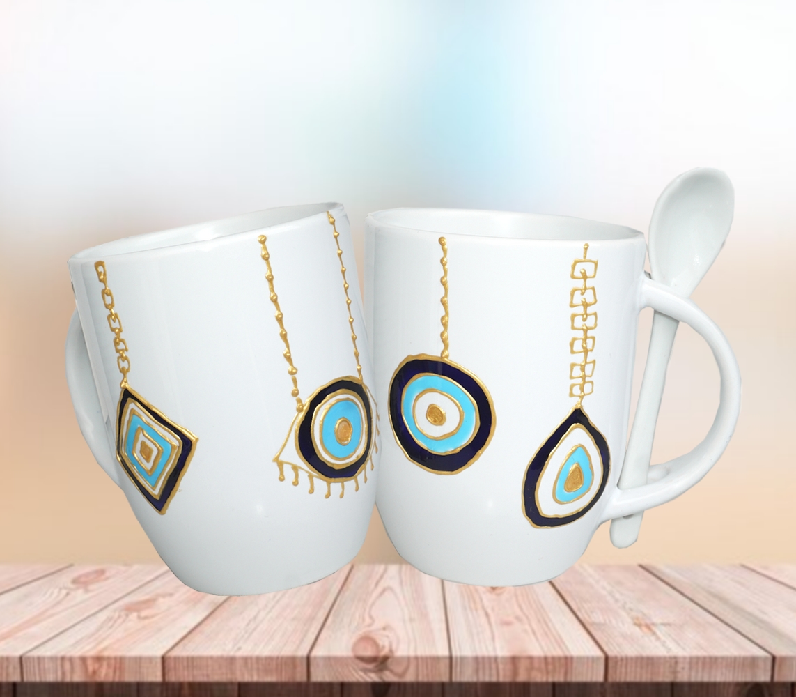 Hrnek s lžičkou - talisman starověký