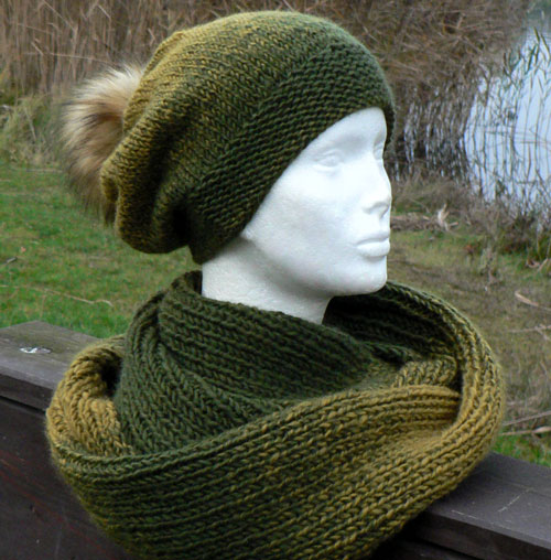 Souznění - spadlá vlněná čepice