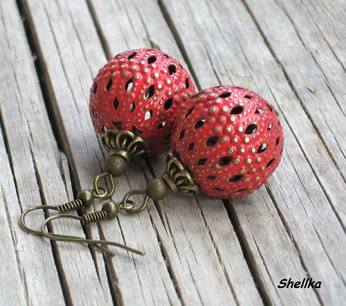 Náušnice filigránové 6