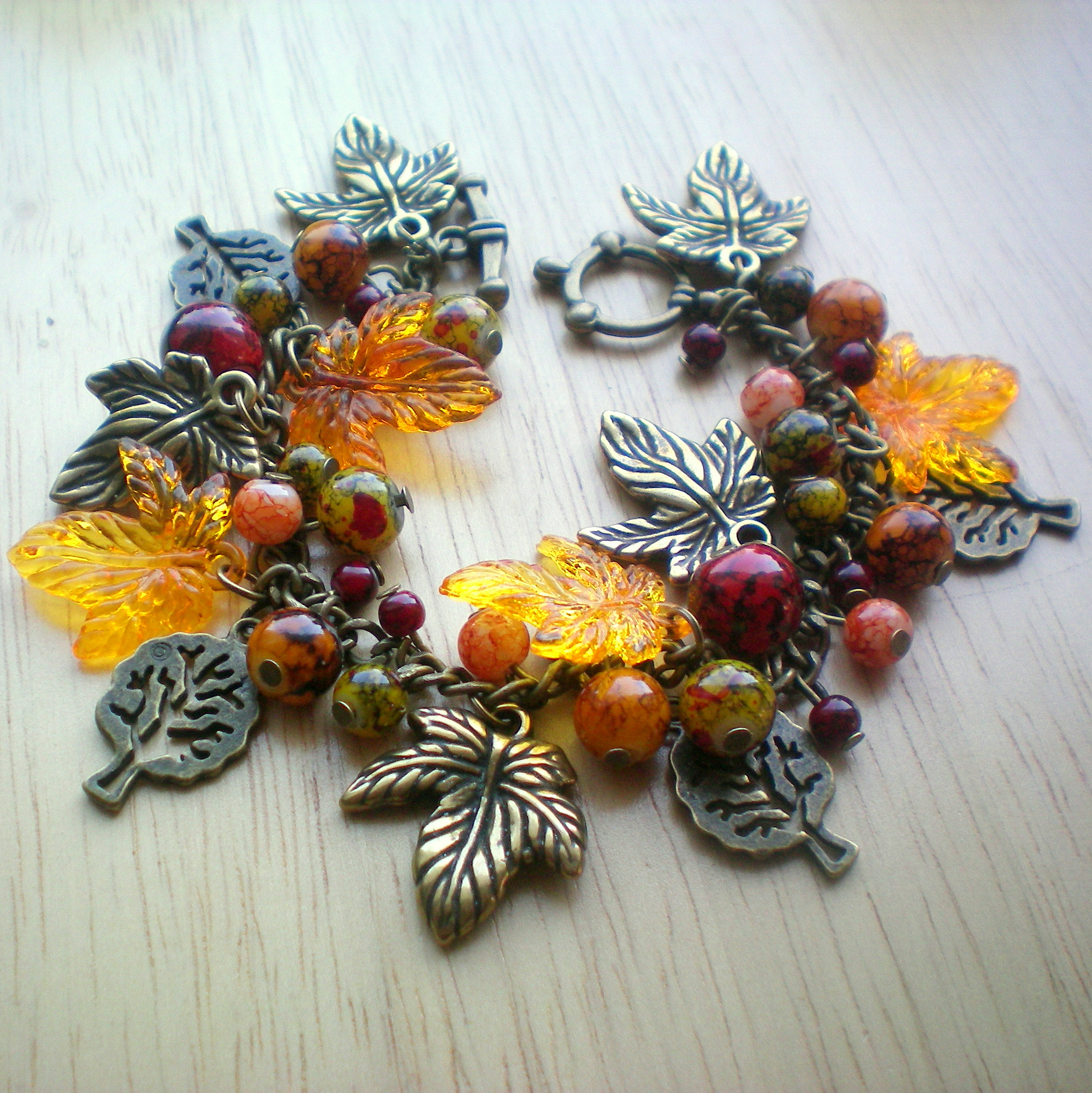 Listopadová píseň - náramek