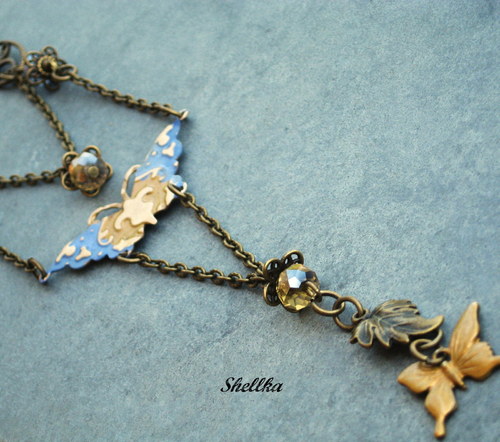 Náhrdelník ,,ZLATOKŘÍDLÍ,,