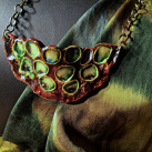 Keramický náhrdelník - Organický