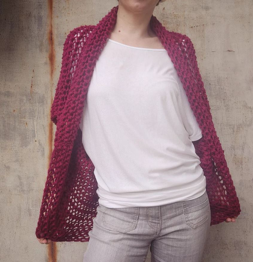 tmavěostružinová vesta M - XL