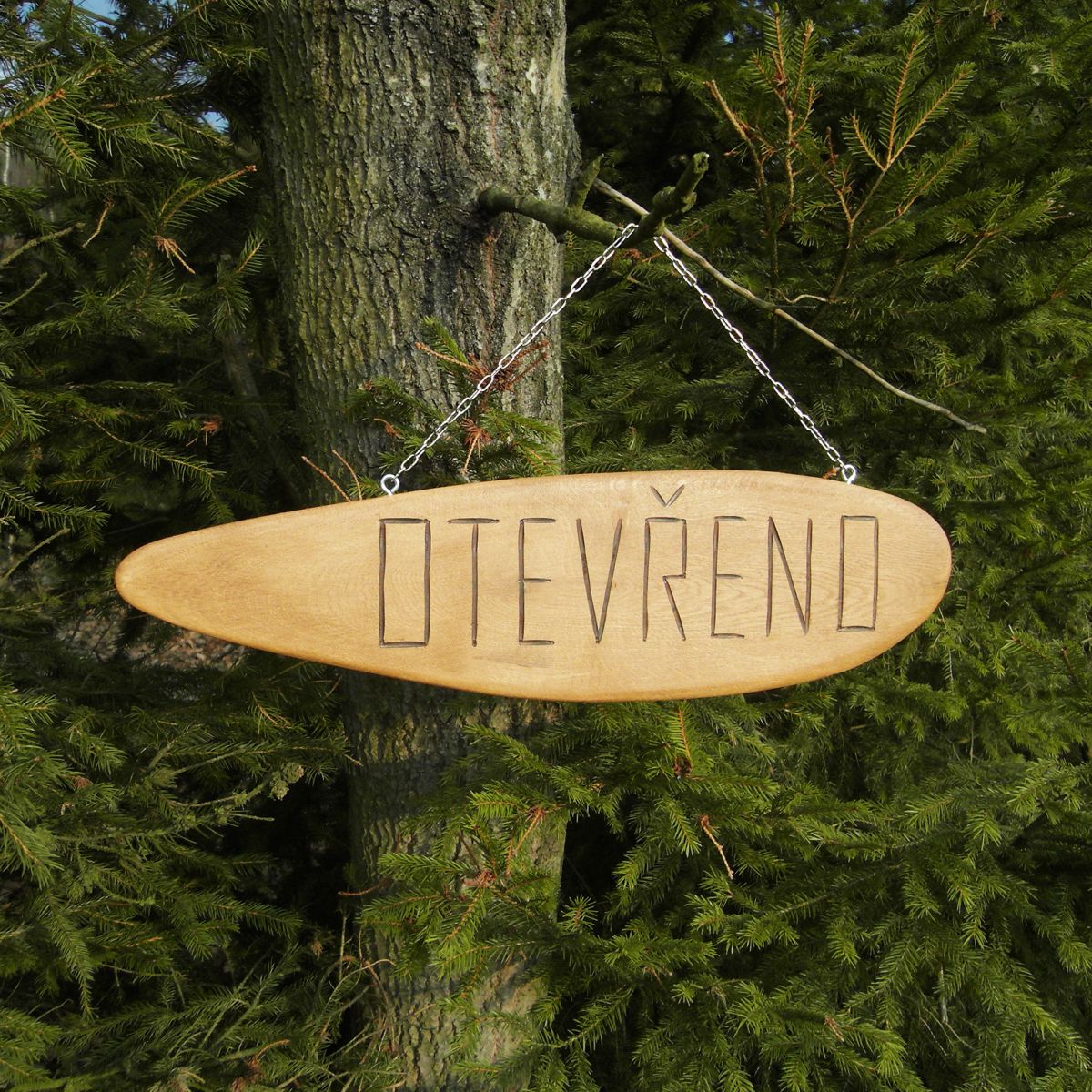 Cedulka otevřeno-zavřeno