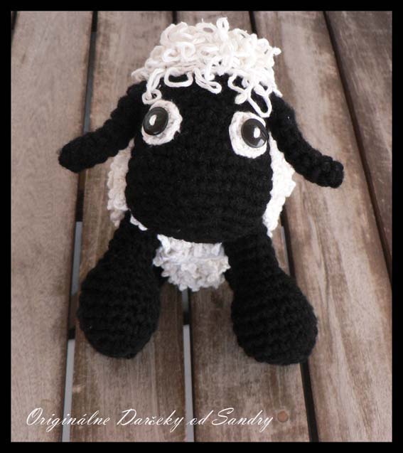 ovečka SENDY ... návod