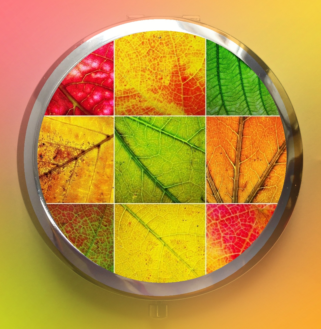 listy v mozaice - iniciály, jméno, text na přání 