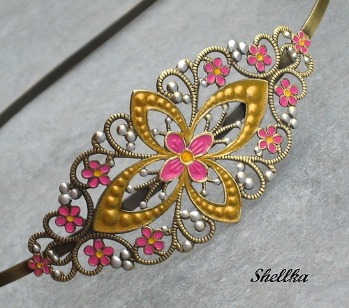 Čelenka filigránová 8