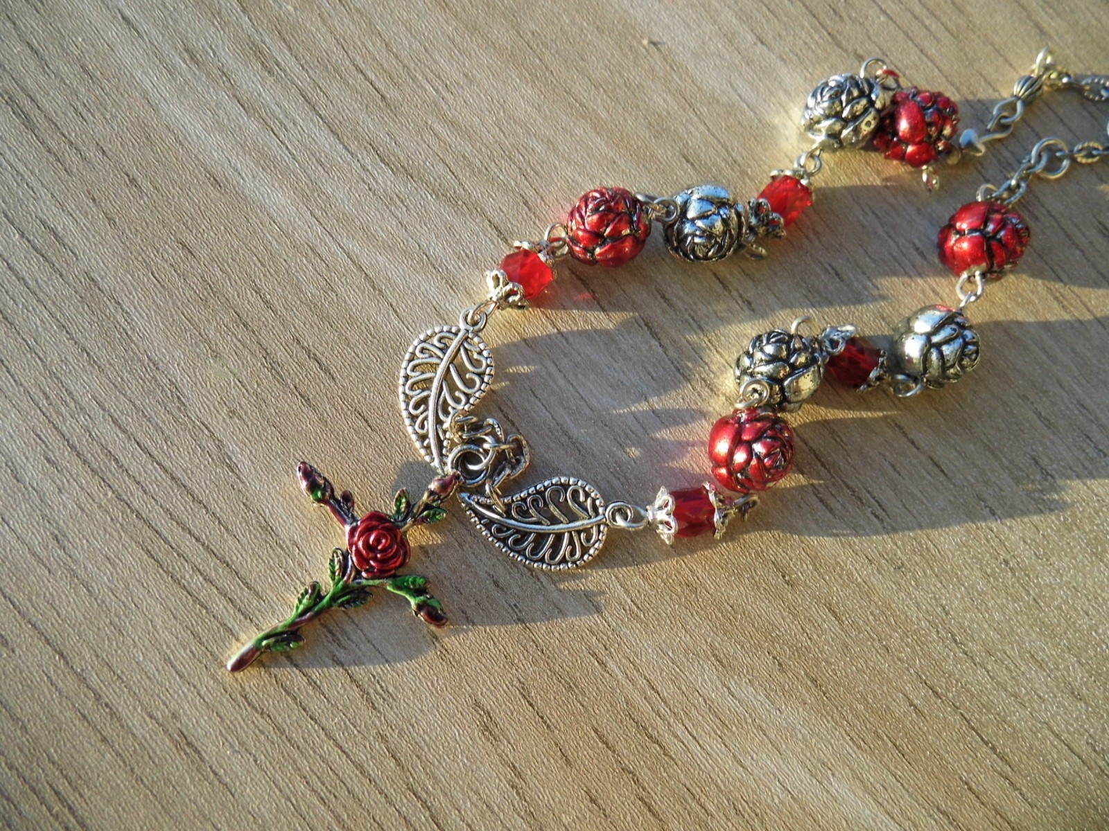 Řetízek na nohu KŘÍŽEK