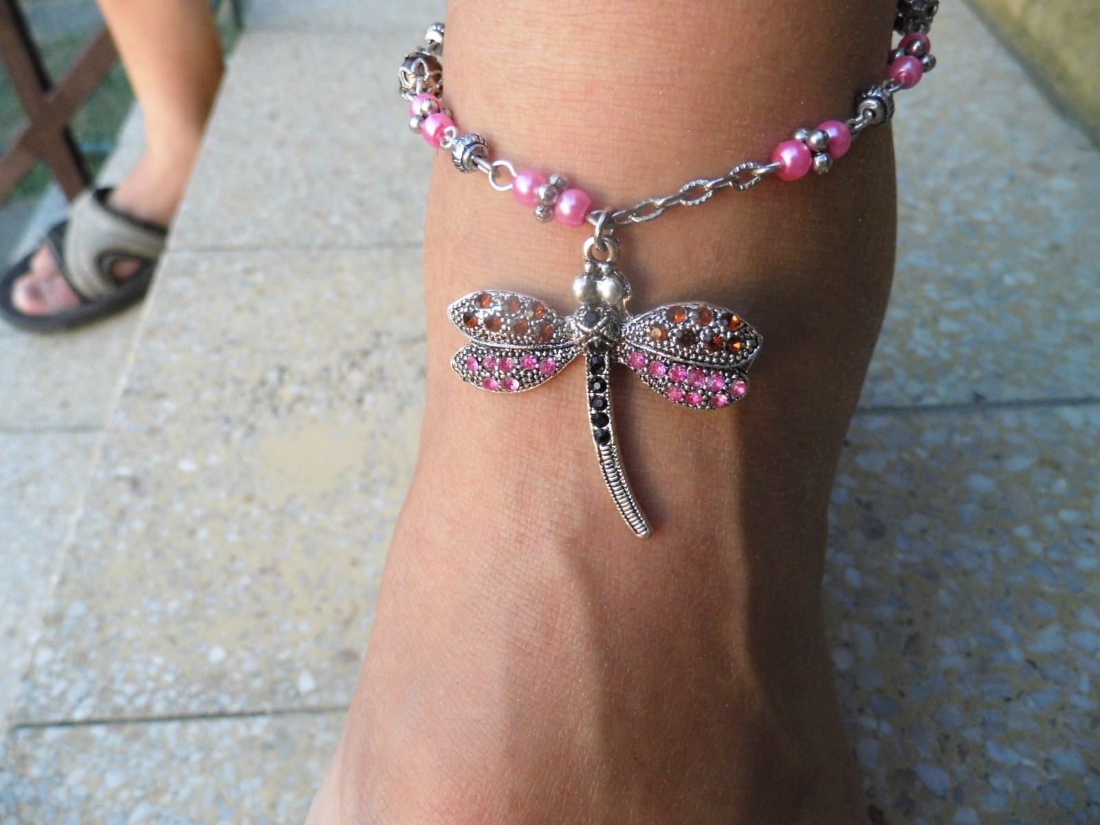 Řetízek na nohu VÁŽKA