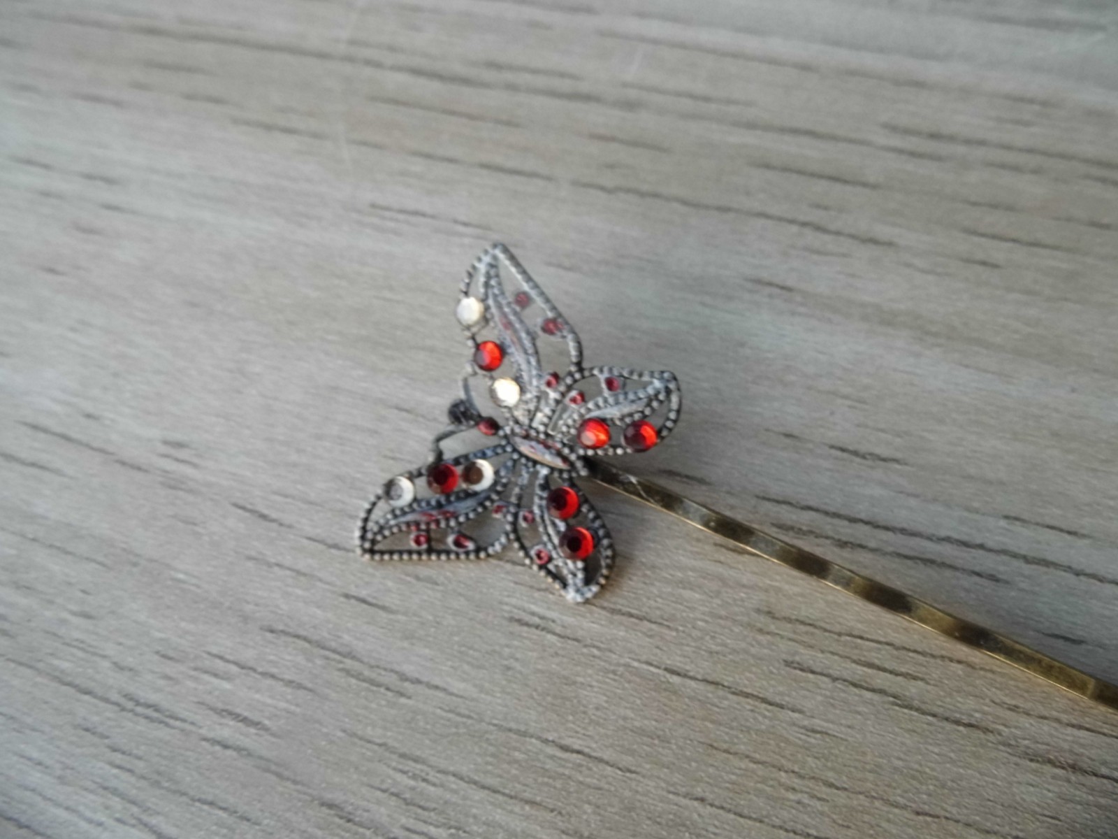 Sponky do vlasů pérkové - 1 kus