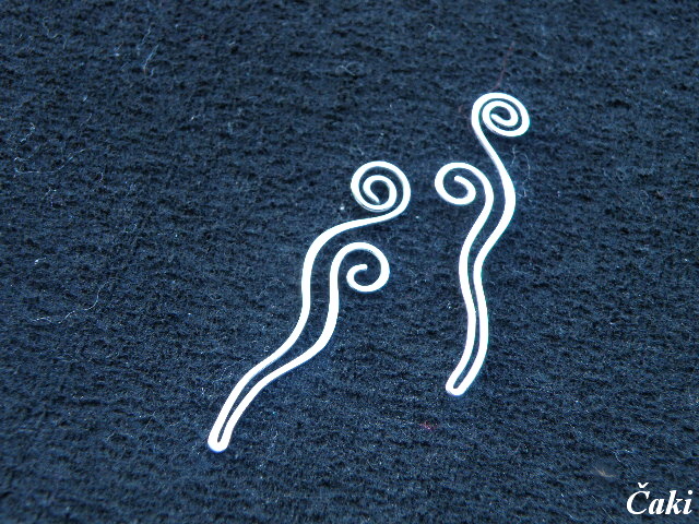 A vlnky běží...naušnice