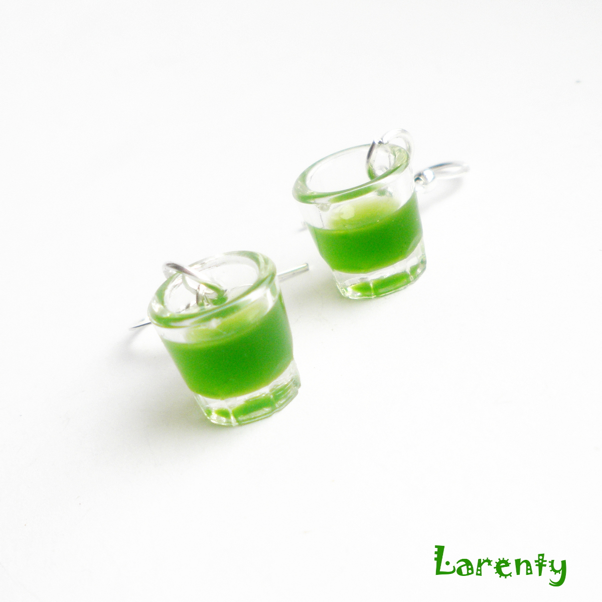 Absinthové naušničky