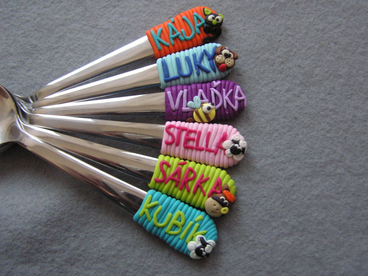 Dezertní lžička se jménem na přání