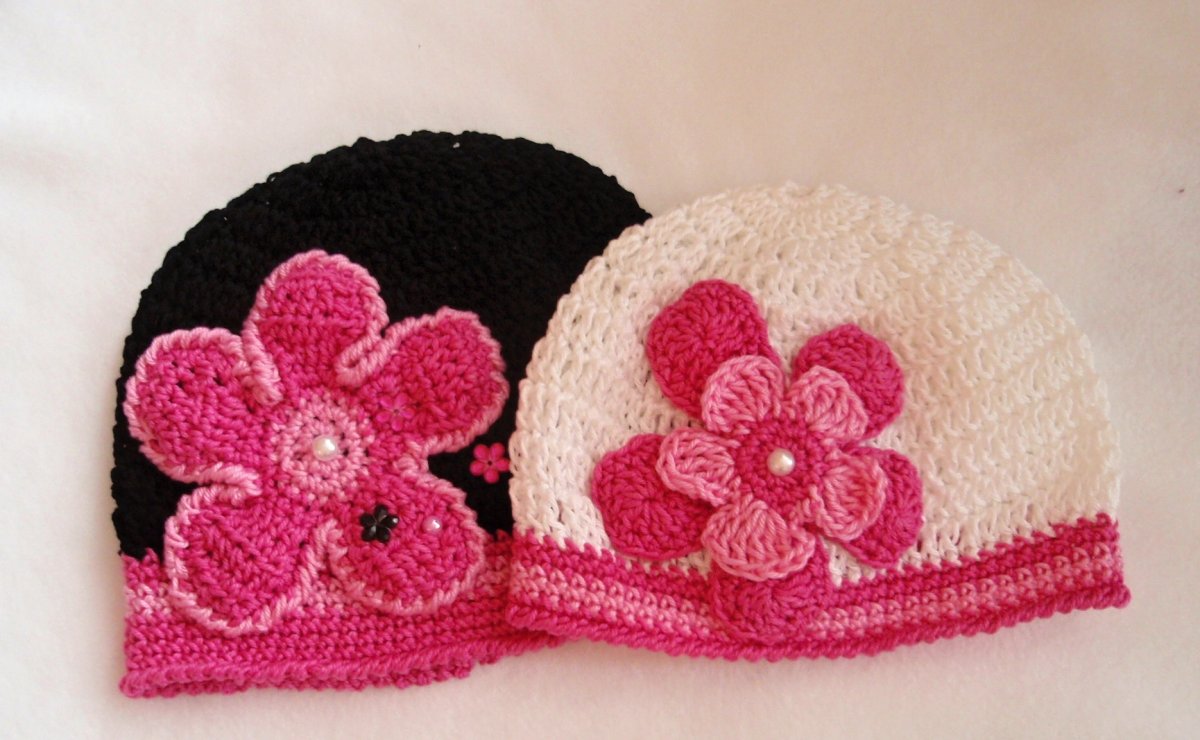 háčkovaná čepice,čepička