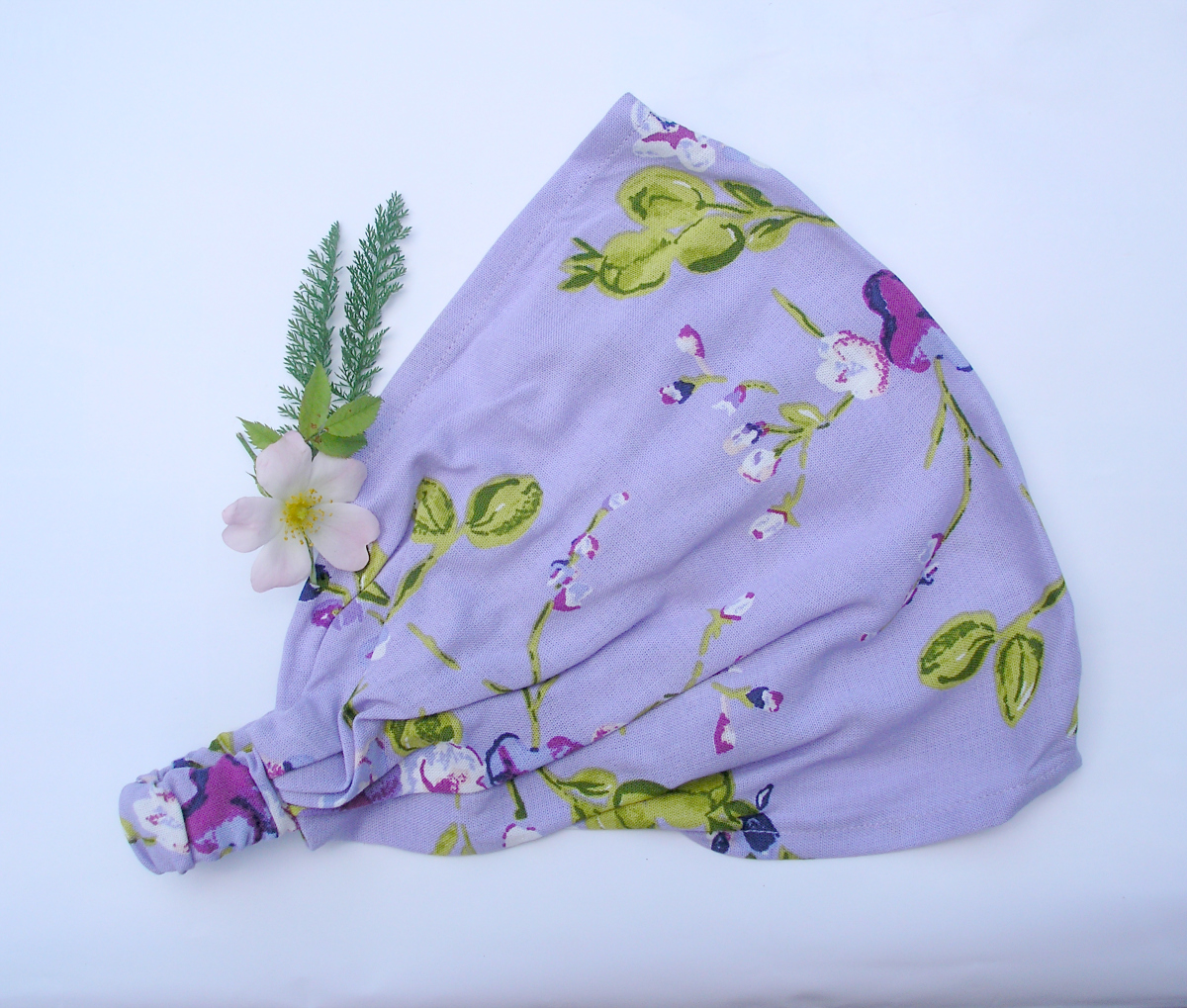 Vlásky v levandulové