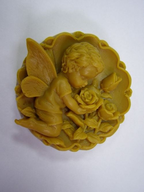 Mýdlo s kozím mlékem - andílek - karamel