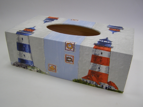 Krabice na kapesníky - Majáky