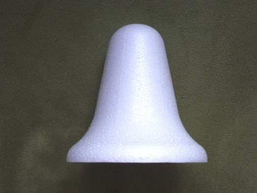 Polystyrenový zvonek 9 cm