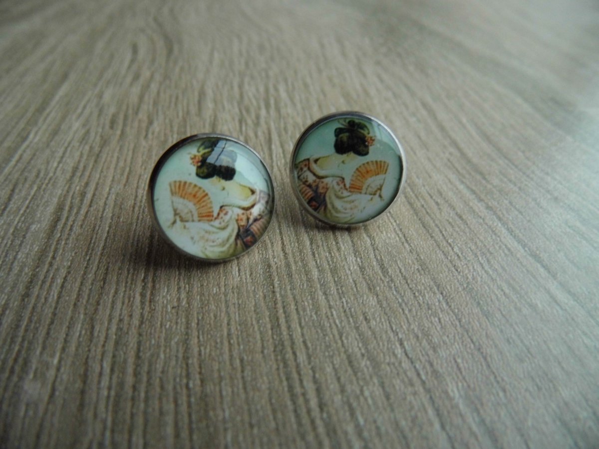 Náušnice gejša - 2 varianty