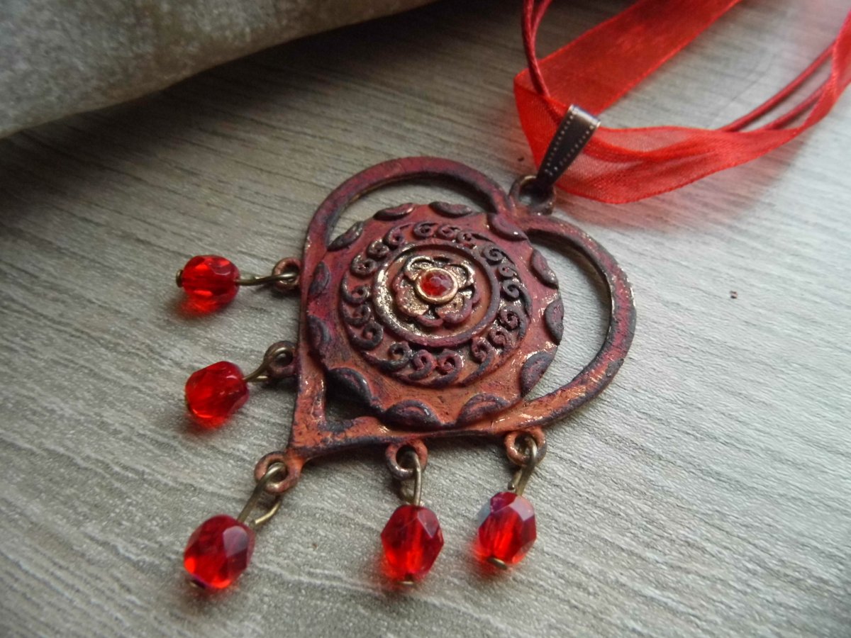 srdce na org.stuze - náhrdelník