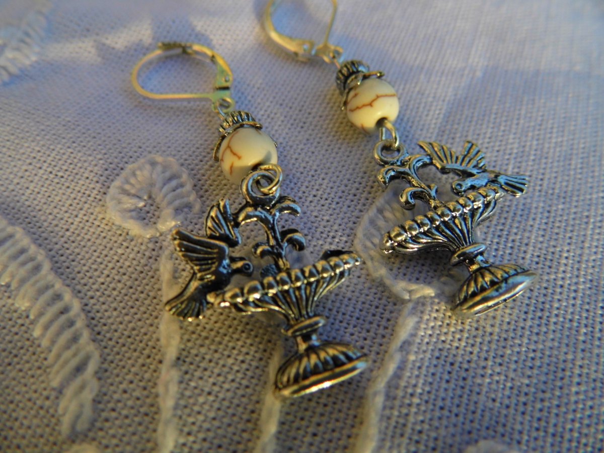 náušnice s jadeitem