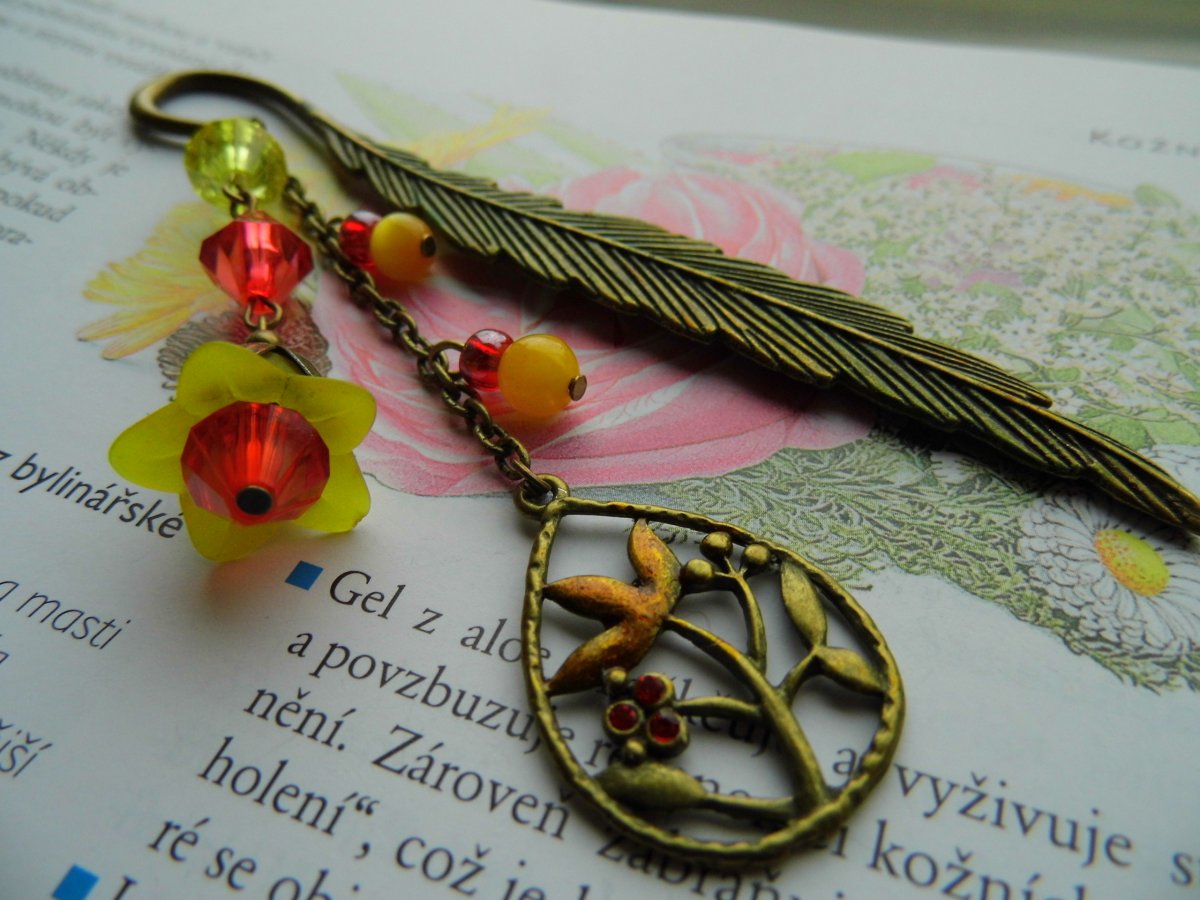 záložka do knihy - velká /112 mm/