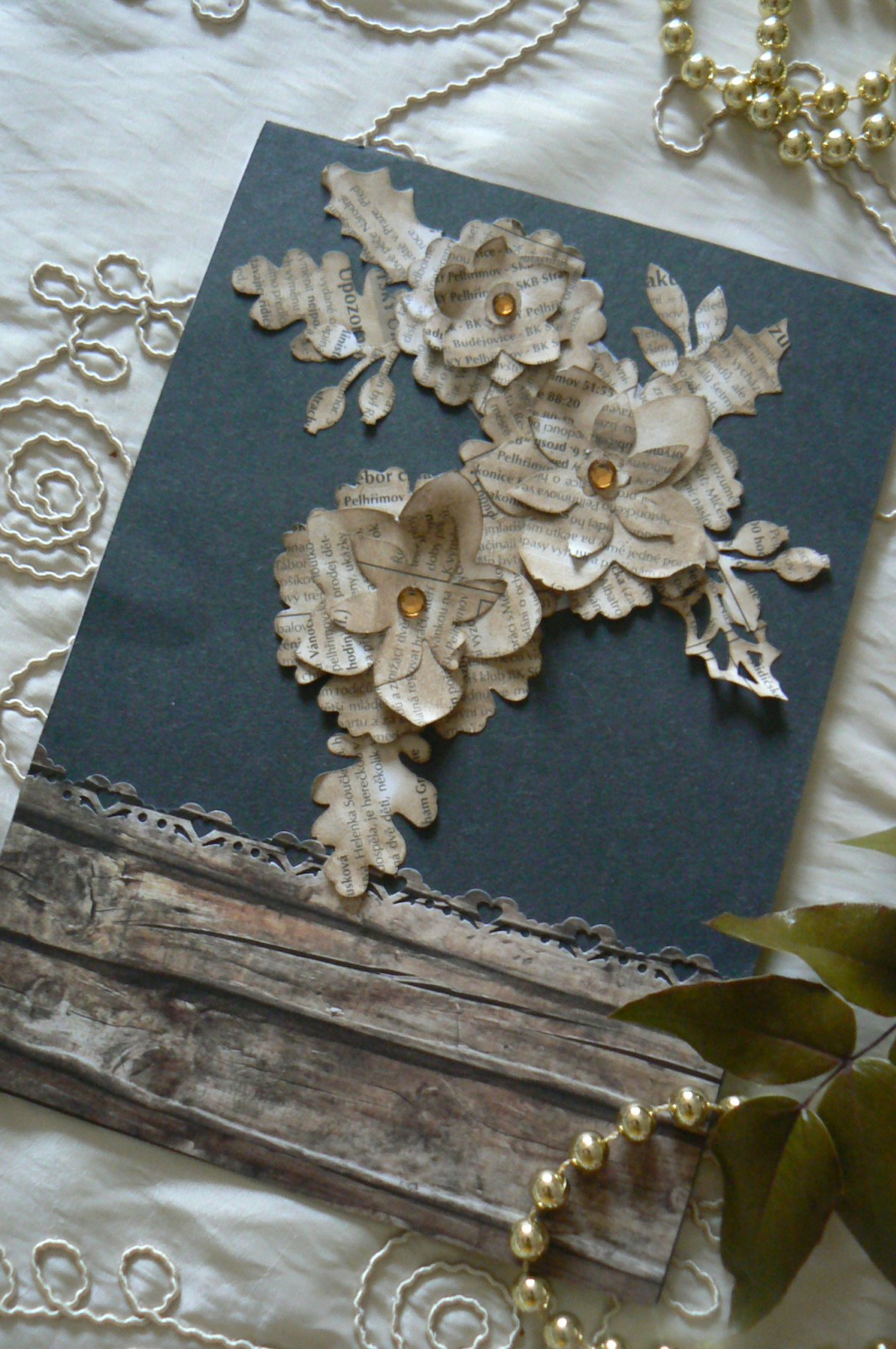 Přání s květinami