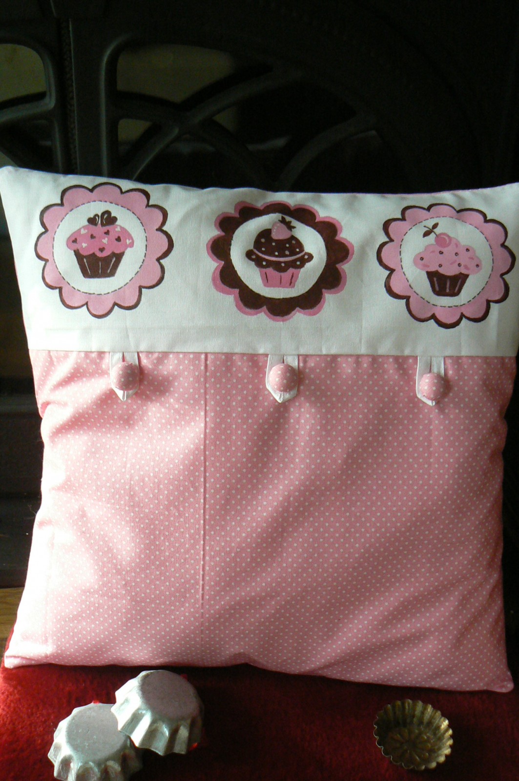 Muffiny - polštářek