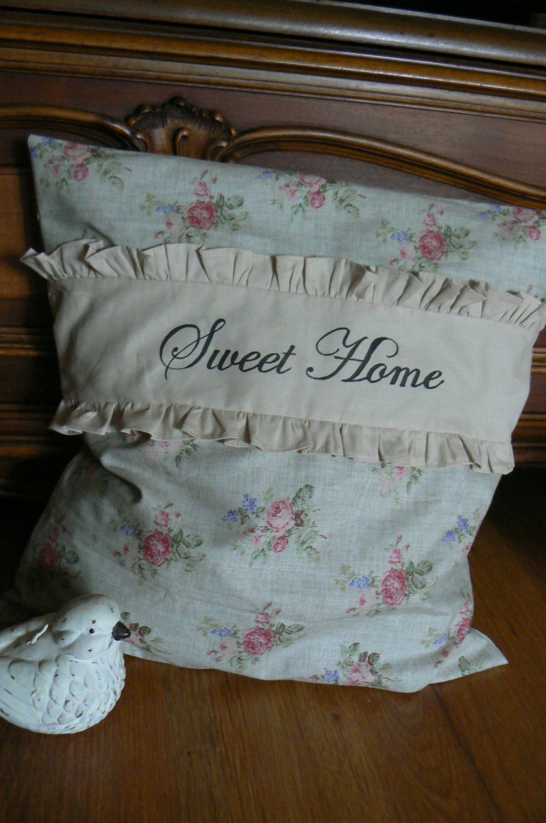 Sweet Home - povlak na polštářek