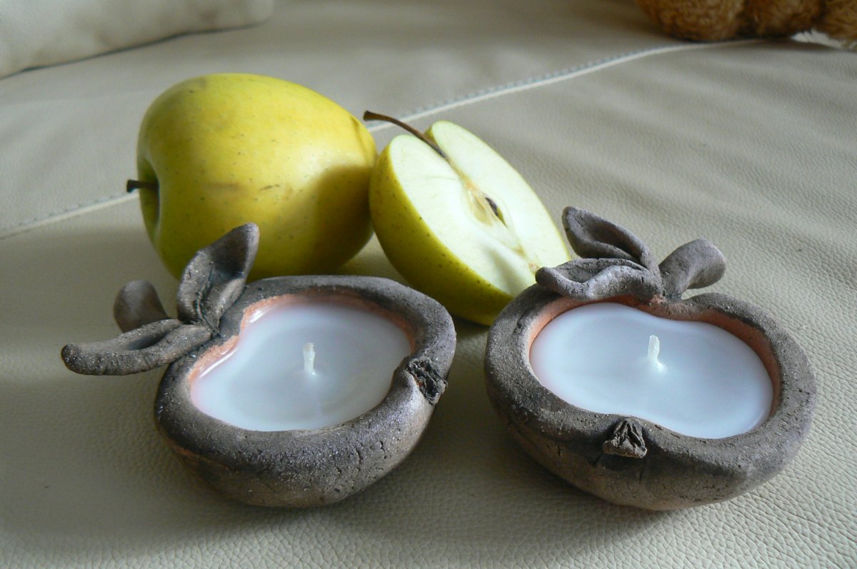 Jablíčko - svícen