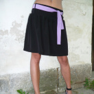 Šifónová sukně s páskem