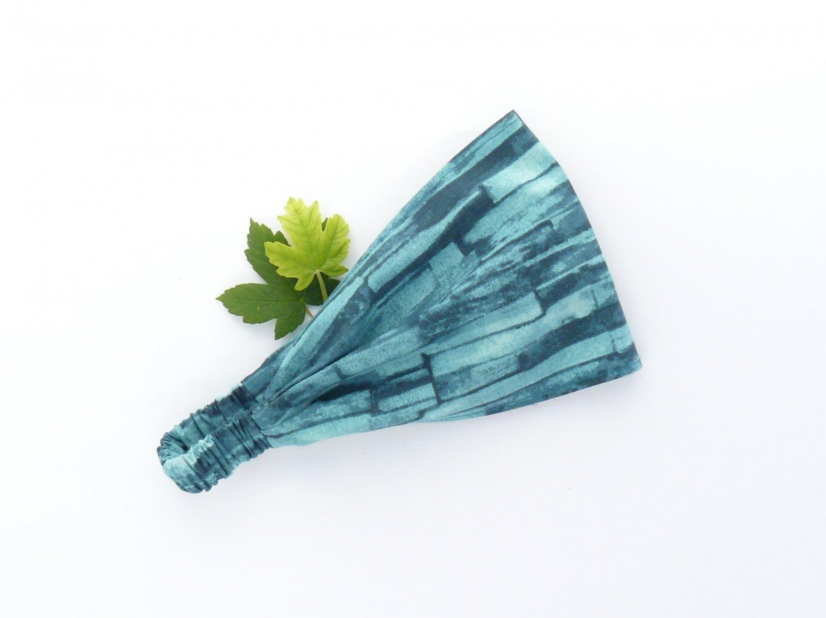 Látková čelenka - vodníkova hráz DĚTSKÁ