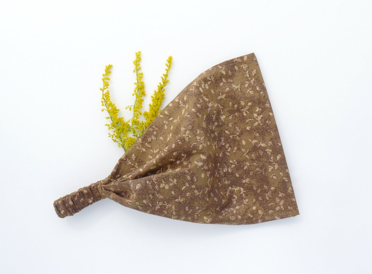 Látková čelenka, šátek - pohlédni do pole