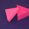Trojúhelník krabička s víčkem