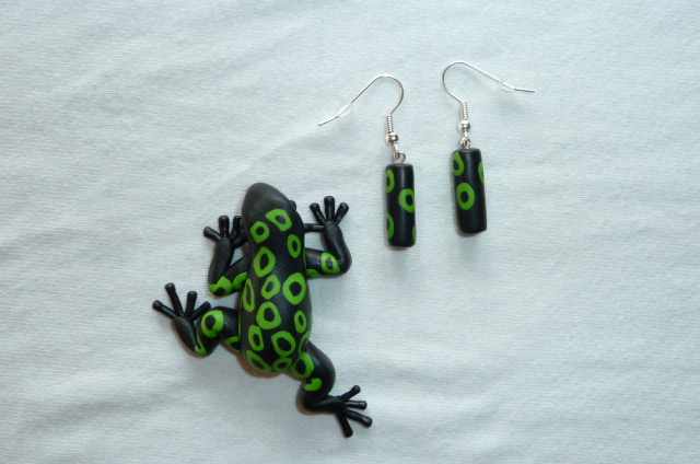 Náušnice pro žabičku 