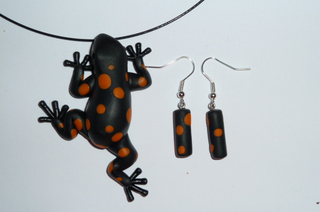 Náušnice pro žabičku 